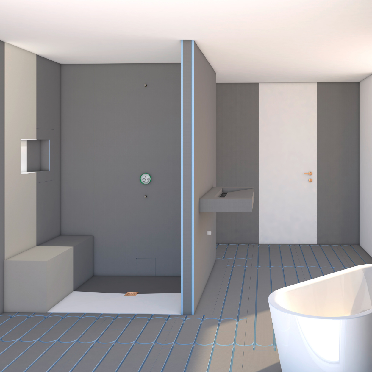 Wedi Fundo Primo Duschbodenelement